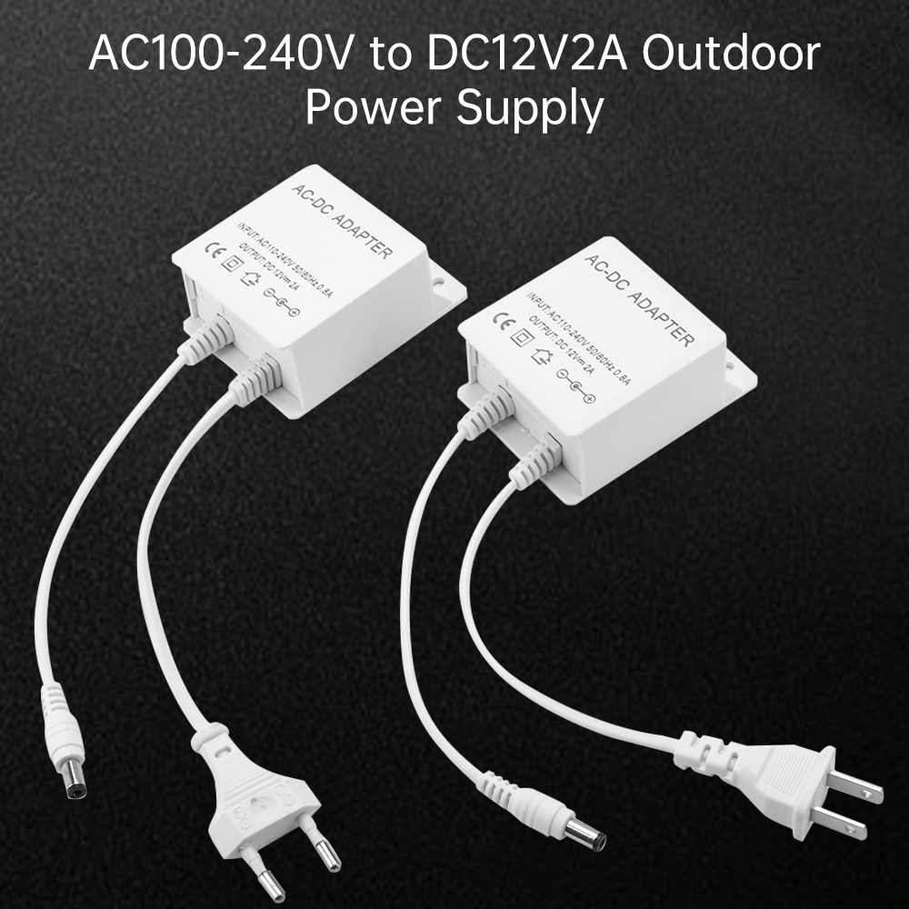 DC12V 2A EU Plug Adapter Secur - đánh giá và giá Outdoor Power Plug