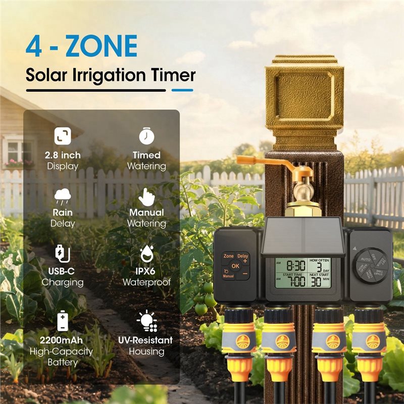 ABBO-BSP3/4 Compatible Solar P - đánh giá và giá Power Zone Outdoor Timer