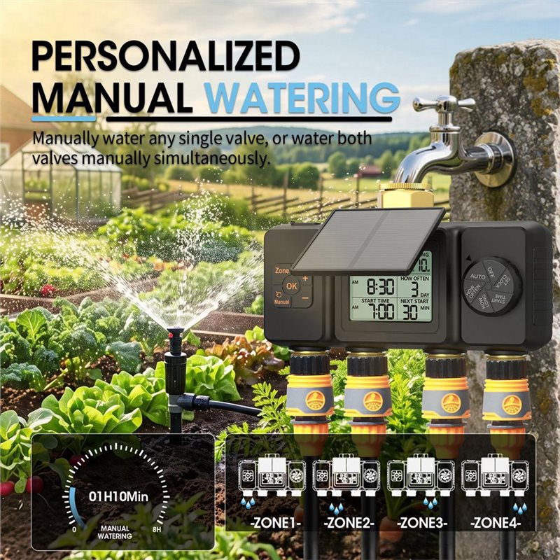 ABBO-BSP3/4 Compatible Solar P - đánh giá và giá Power Zone Outdoor Timer