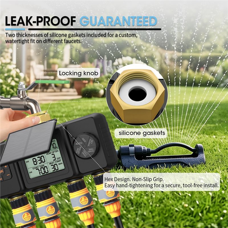 VELIF-BSP3/4 Compatible Solar  - đánh giá và giá Power Zone Outdoor Timer