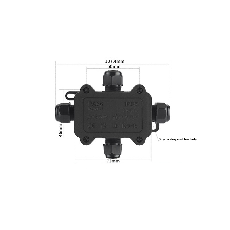 IP68 Outdoor Waterproof Juncti - đánh giá và giá Outdoor Power Supply Box