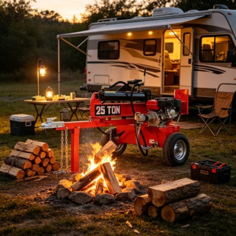 Portable Electric Log Splitter - đánh giá và giá Log Splitter Electric
