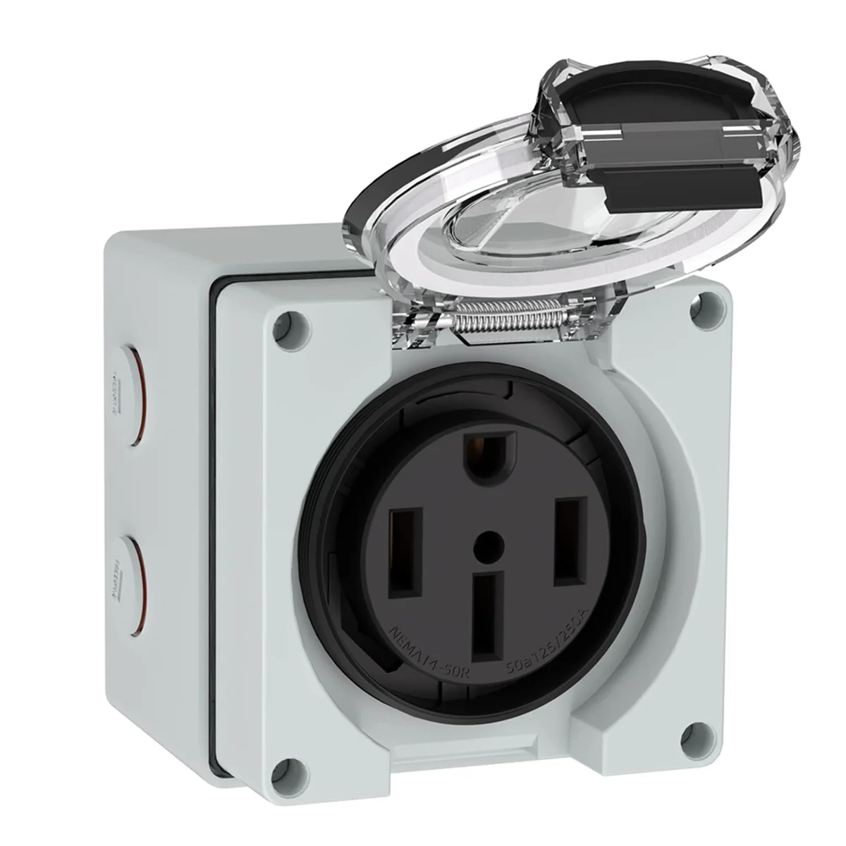 AT16 50Amp Power Outlet Box, 1 - đánh giá và giá Outdoor Power Receptacle Box