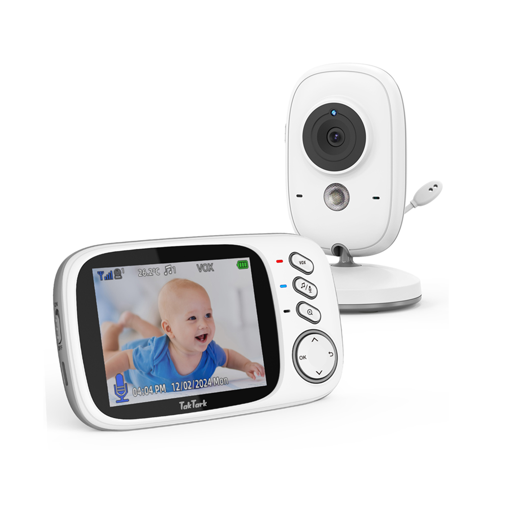 TakTark 3.2 Inch Wireless Vide - đánh giá và giá Outdoor Power Monitor