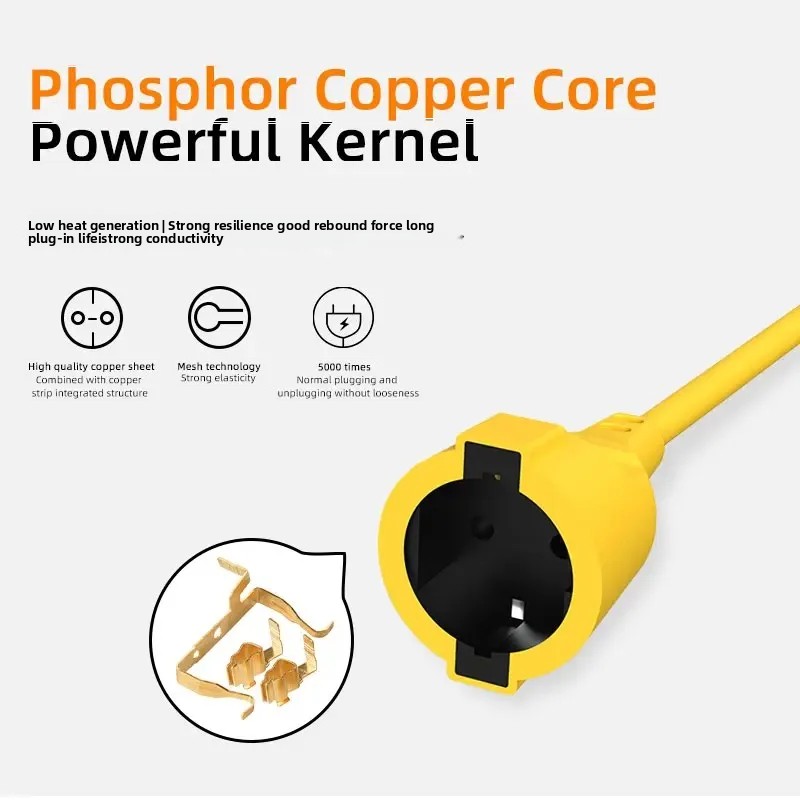 16A EU Schuko Power Strip 4KW  - đánh giá và giá Outdoor Power Outlet Waterproof