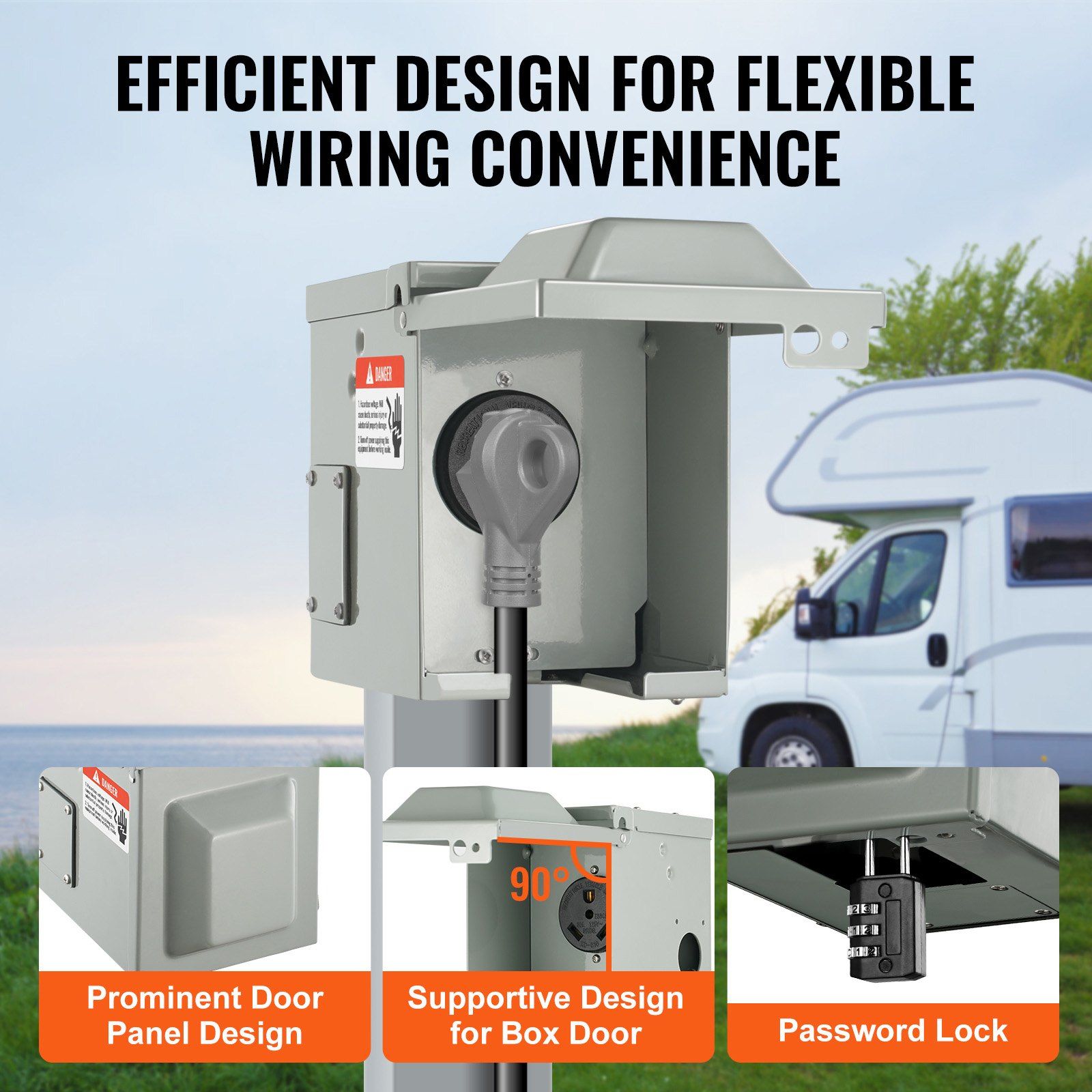 For UL Standards Tested 30 Amp - đánh giá và giá Outdoor Power Receptacle Box