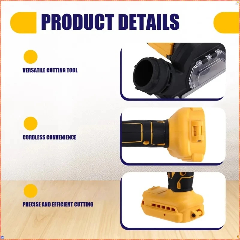 3 Inch Mini Angle Grinder  Cor - đánh giá và giá Pole Saw Cordless