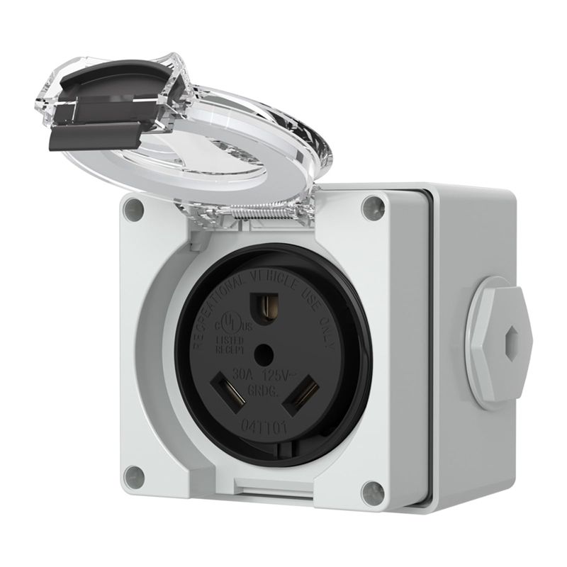 ABYP NEMA TT-30R 30Amp Power O - đánh giá và giá Outdoor Power Receptacle Box