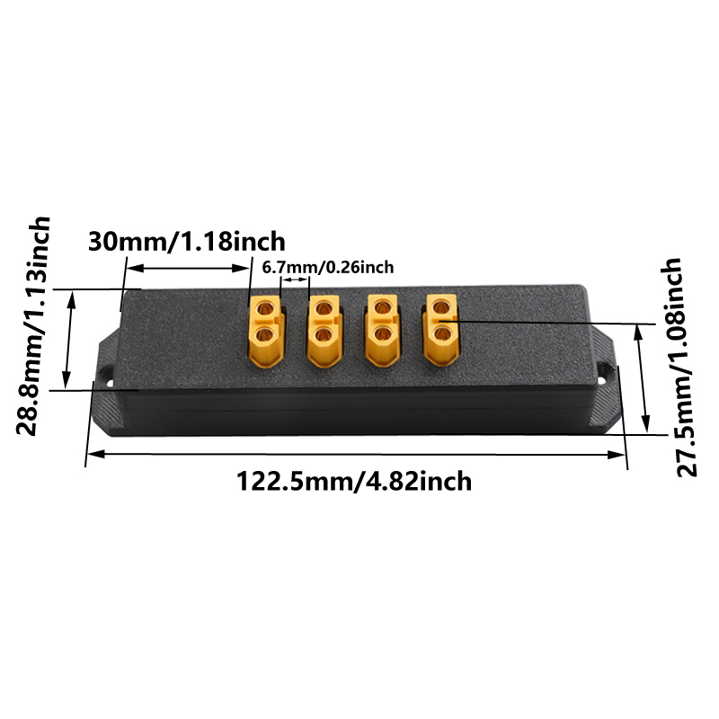 1PCS 4-Channel XT60 Power Dist - đánh giá và giá Outdoor Power Board