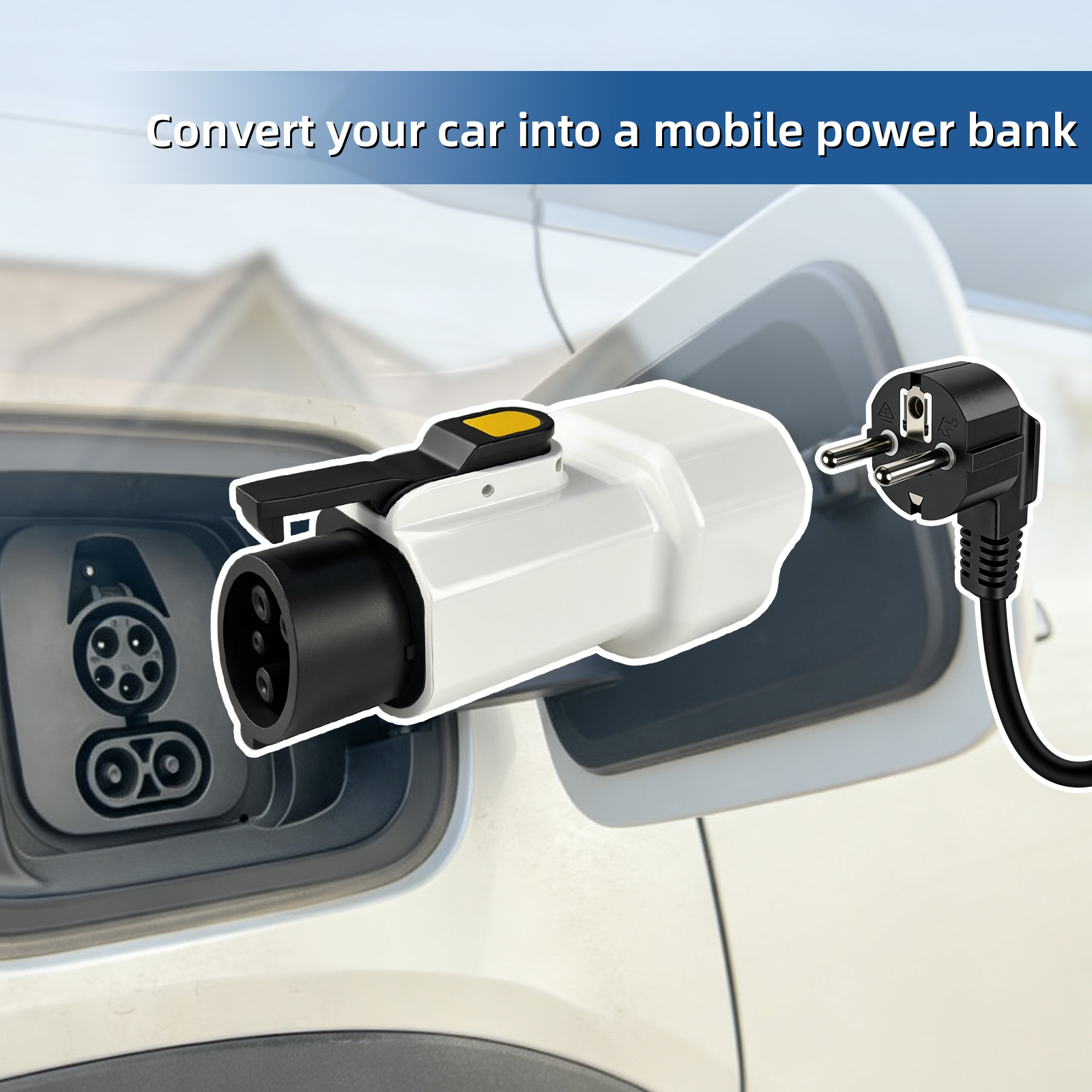 EVqiaoyi Type1 V2L Discharger  - đánh giá và giá Outdoor Power Plug