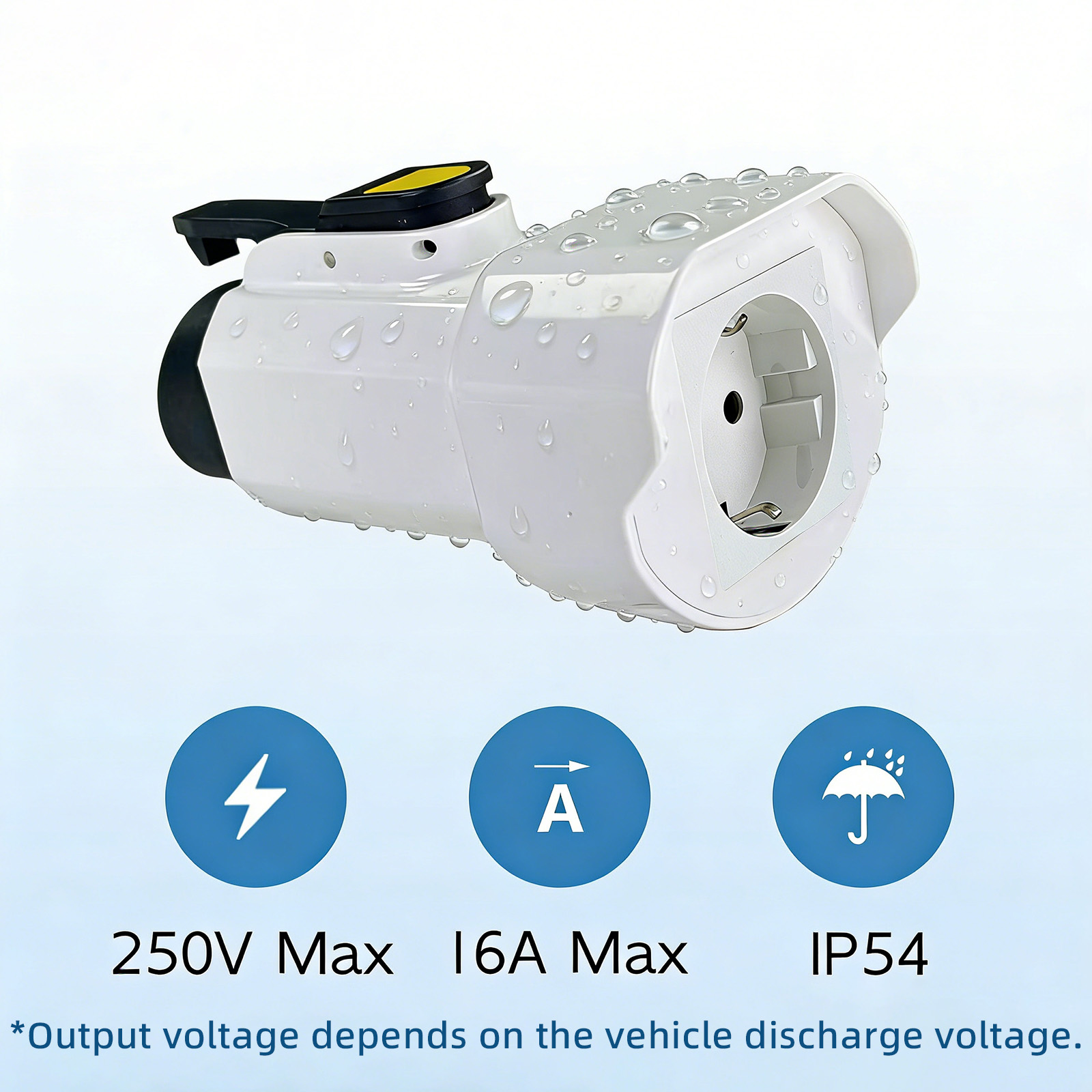 EVqiaoyi Type1 V2L Discharger  - đánh giá và giá Outdoor Power Plug