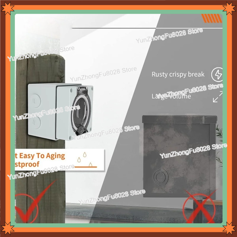 50Amp 14-50R Power Outlet Box  - đánh giá và giá Outdoor Power Receptacle Box