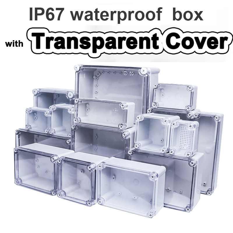 F-type transparent waterproof  - đánh giá và giá Outdoor Power Supply Box