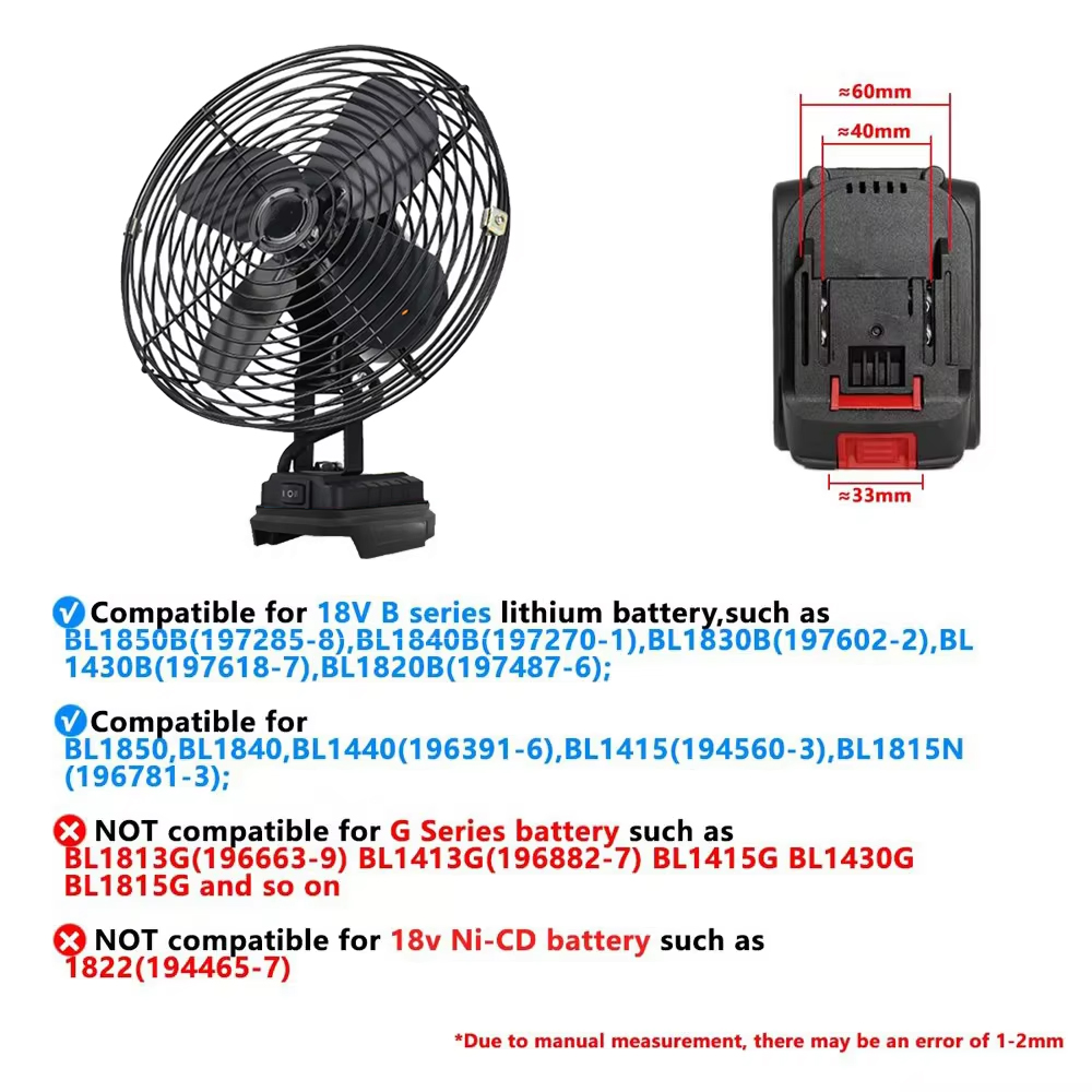 6/8In Camping Fan Outdoor Fish - đánh giá và giá Outdoor Power Fan