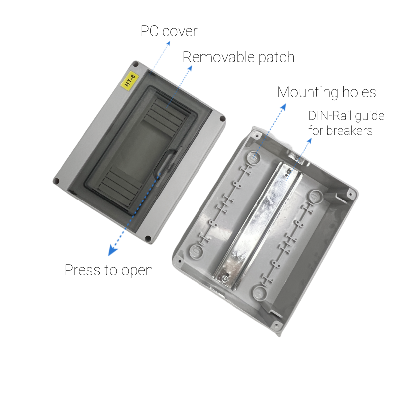 IP65 Distribution Box for DC B - đánh giá và giá Outdoor Power Supply Box