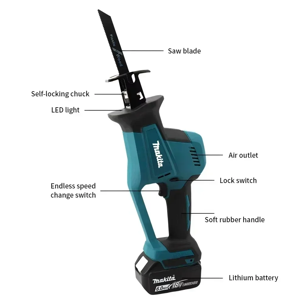 Makita DJR189 18V Cordless Ele - đánh giá và giá Pole Saw Cordless
