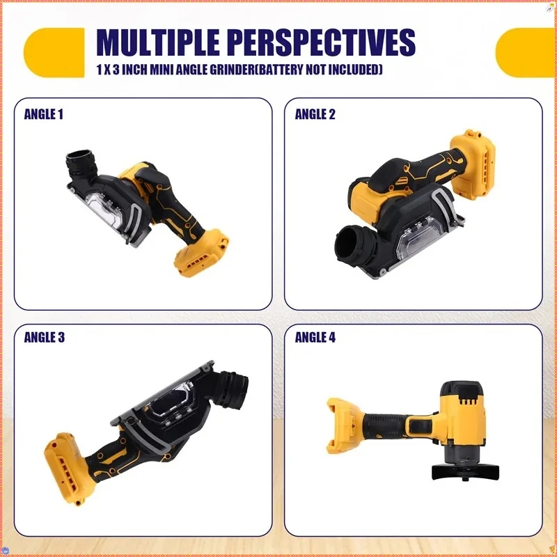 3 Inch Mini Angle Grinder  Cor - đánh giá và giá Pole Saw Cordless