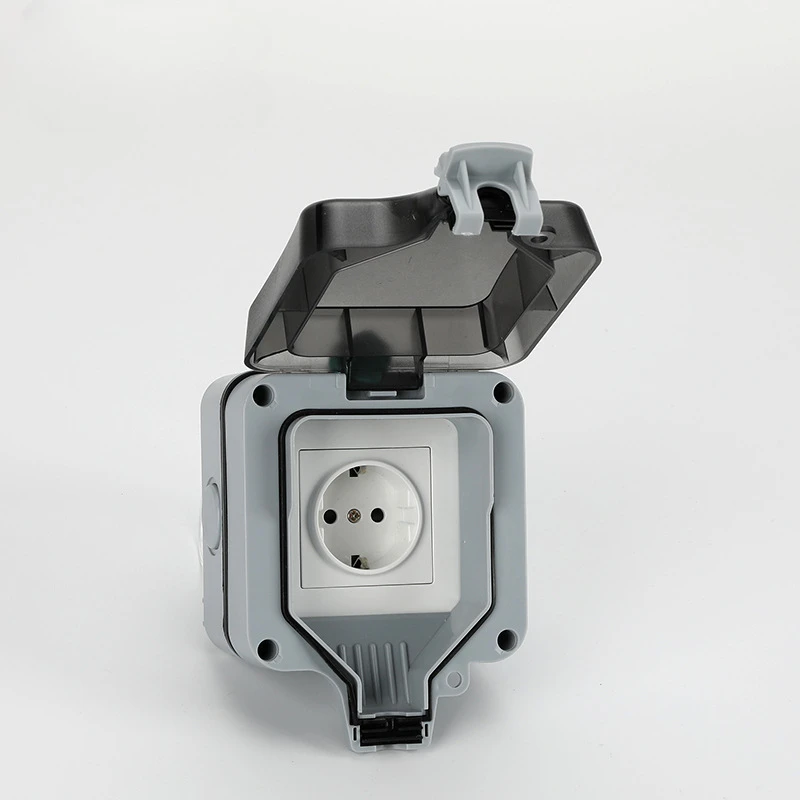 EU KR Outdoor Wall Waterproof  - đánh giá và giá Outdoor Power Outlet Waterproof