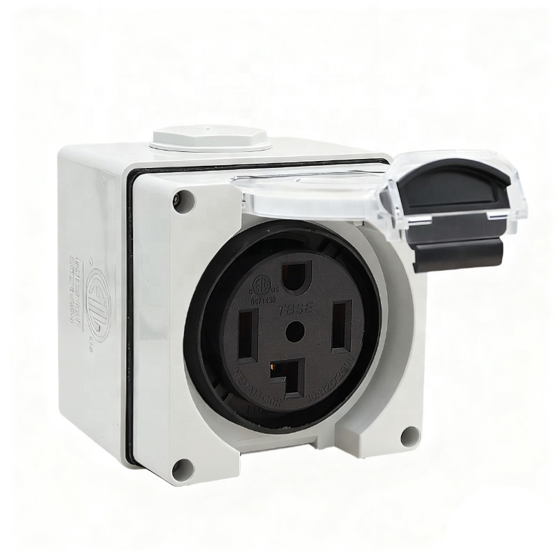 30Amp Power Outlet Box NEMA 14 - đánh giá và giá Outdoor Power Receptacle Box