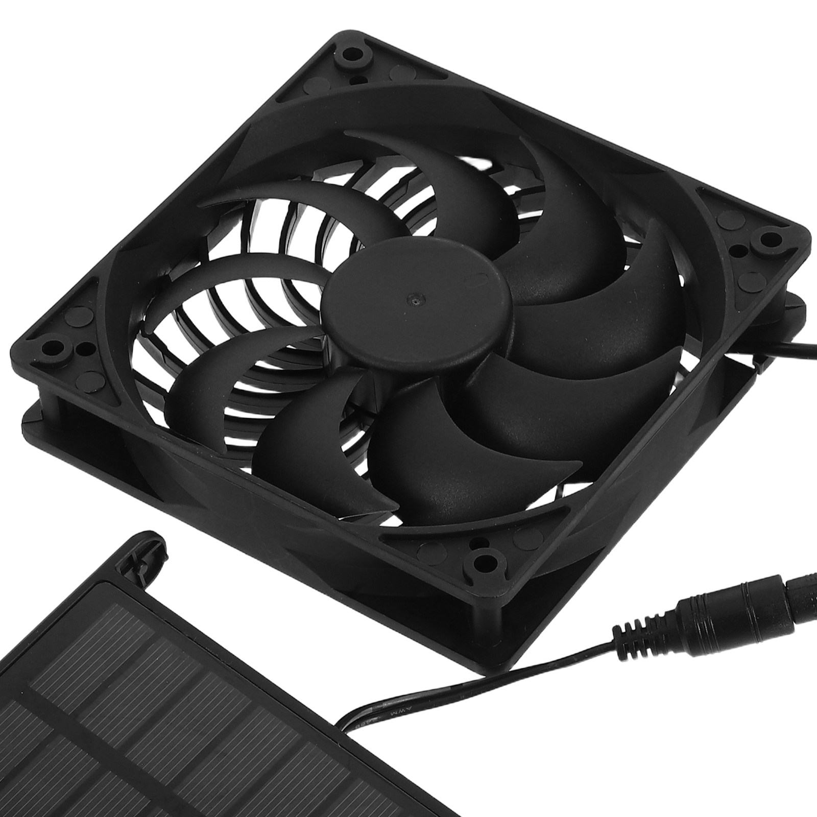 Solar Fan 3W Solar Panel Power - đánh giá và giá Outdoor Power Fan