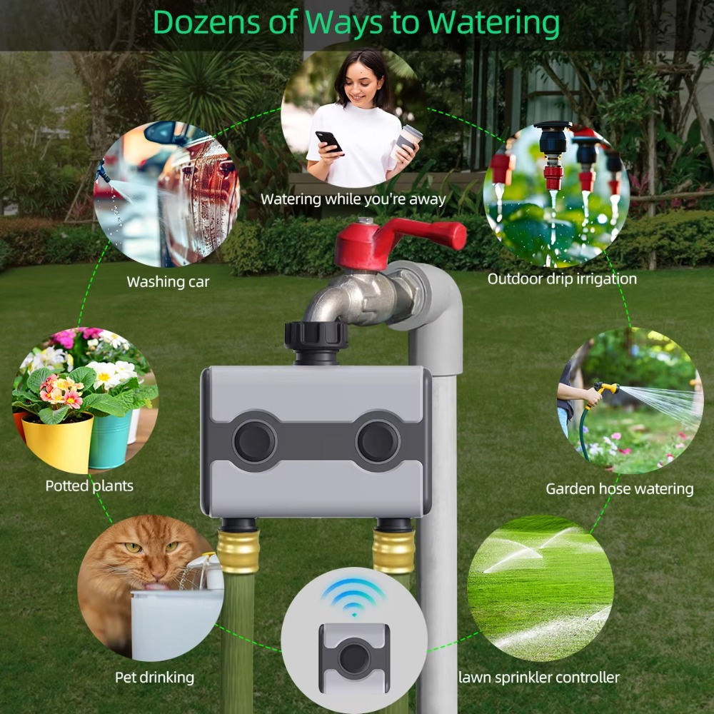 Analog Garden Water Timer with - đánh giá và giá Power Zone Outdoor Timer