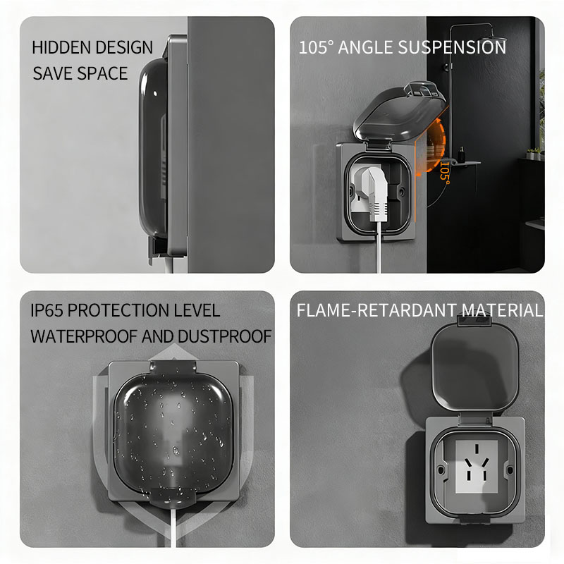 IP65 Waterproof Outdoor Socket - đánh giá và giá Outdoor Power Receptacle