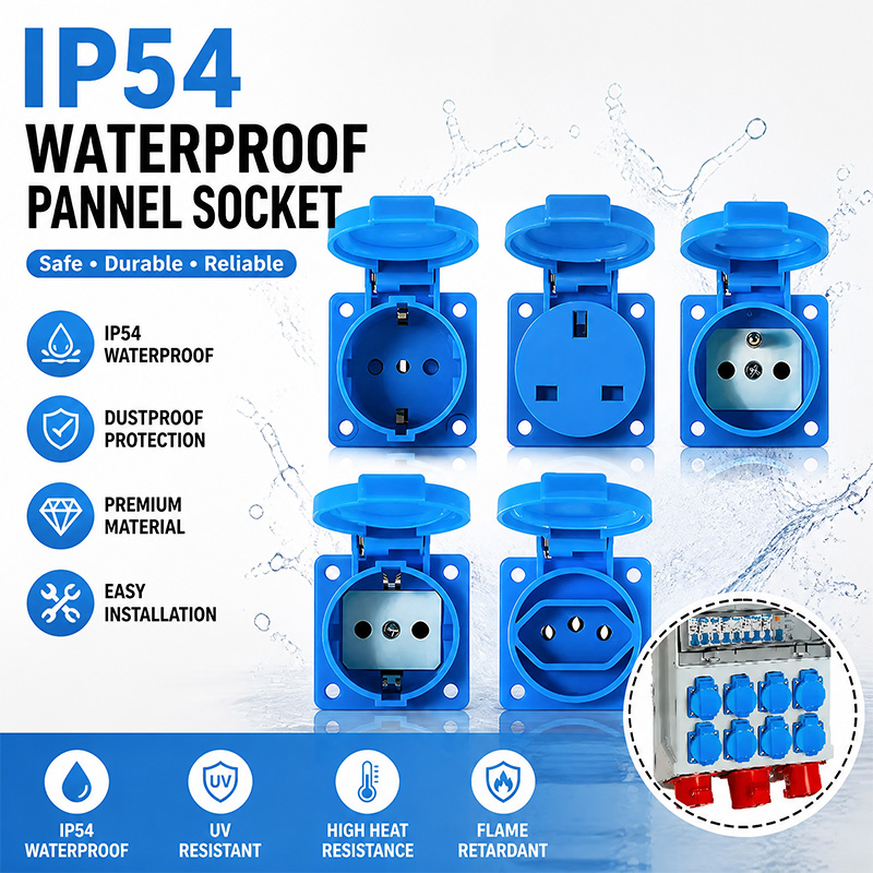 IP54 16A Waterproof Industrial - đánh giá và giá Outdoor Power Wash