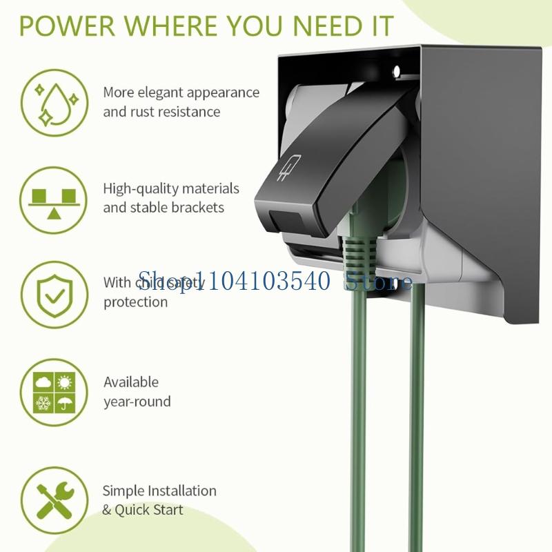 02dc Outlet Outlet Hộ gia đình - đánh giá và giá Outdoor Power Outlet Waterproof