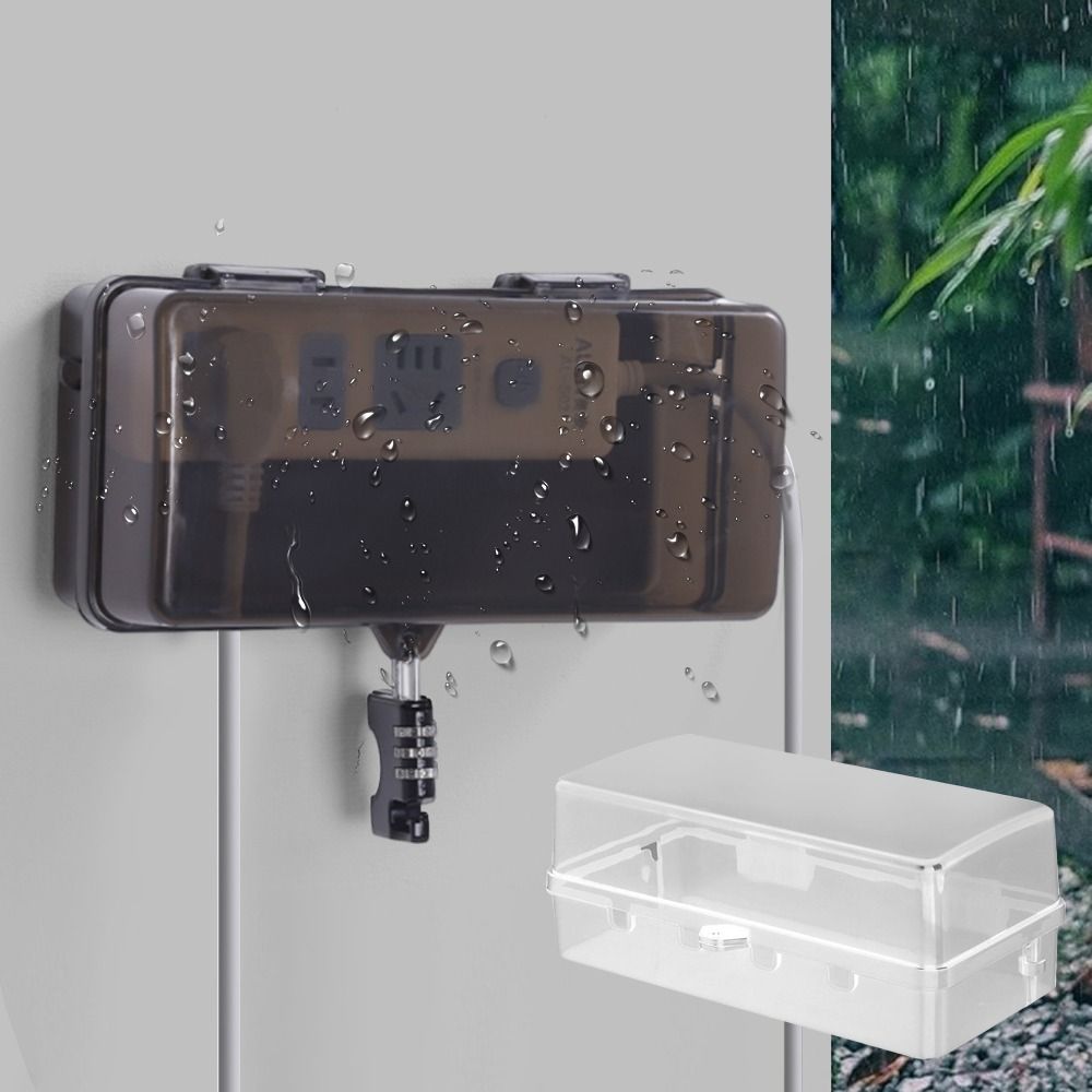 Portable Plastic Plug Box Anti - đánh giá và giá Outdoor Power Outlet Waterproof