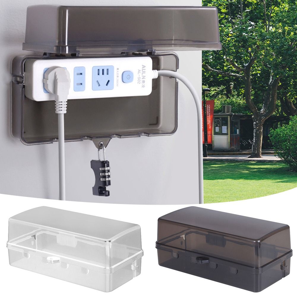 Portable Plastic Plug Box Anti - đánh giá và giá Outdoor Power Outlet Waterproof