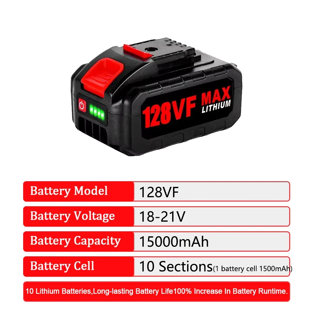 18V 21V 128VF 98VF Rechargeabl - đánh giá và giá Pole Saw Cordless