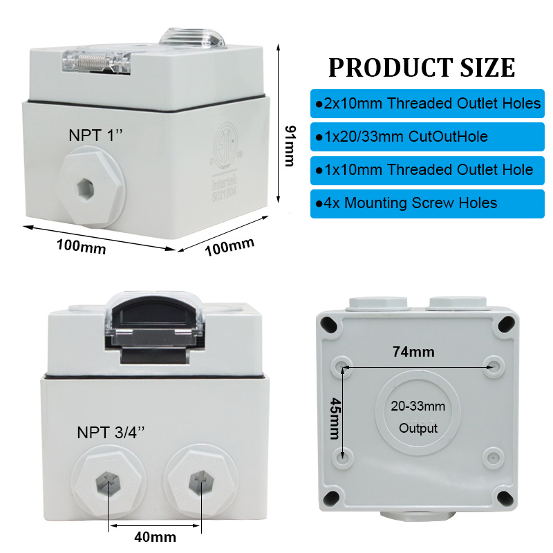 125/250V 20A Generator RV Powe - đánh giá và giá Outdoor Power Receptacle