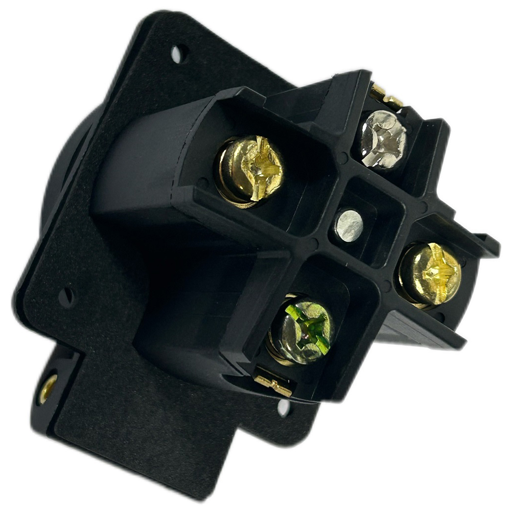 Black Waterproof 50 Amp Genera - đánh giá và giá Outdoor Power Receptacle Box