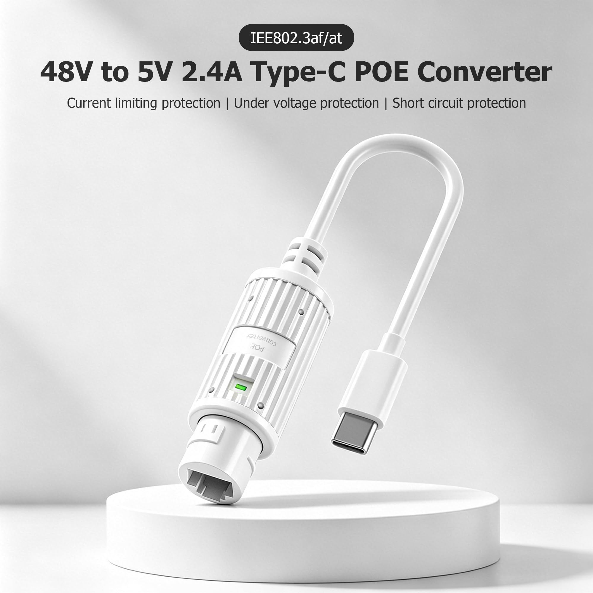 POE to USB-C Power Converter O - đánh giá và giá Outdoor Power Monitor