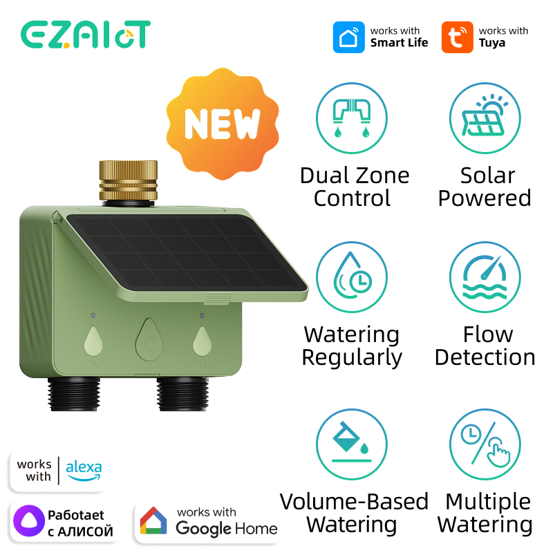 Smart Sprinkler Water Timer Tu - đánh giá và giá Power Zone Outdoor Timer