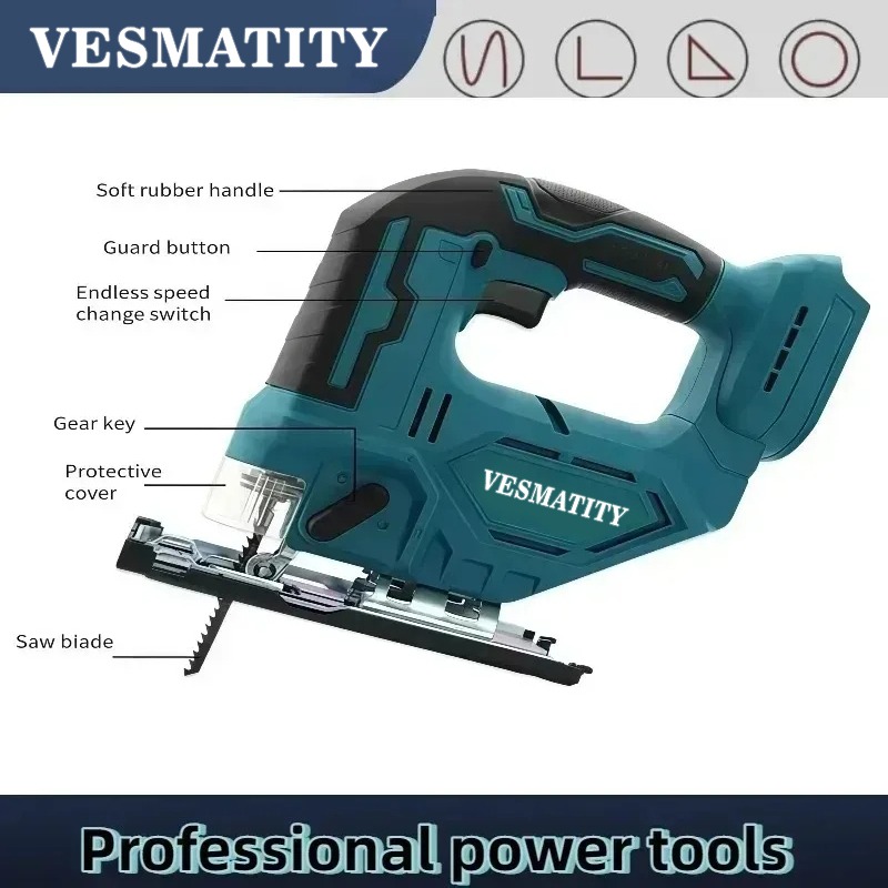 DJV182Z 340W Brushless Jigsaw  - đánh giá và giá Pole Saw Cordless