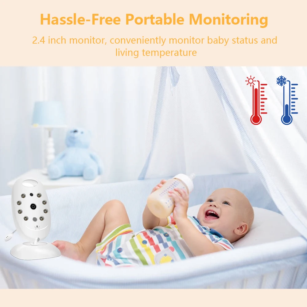 VB601 Electronic Baby Monitor  - đánh giá và giá Outdoor Power Monitor