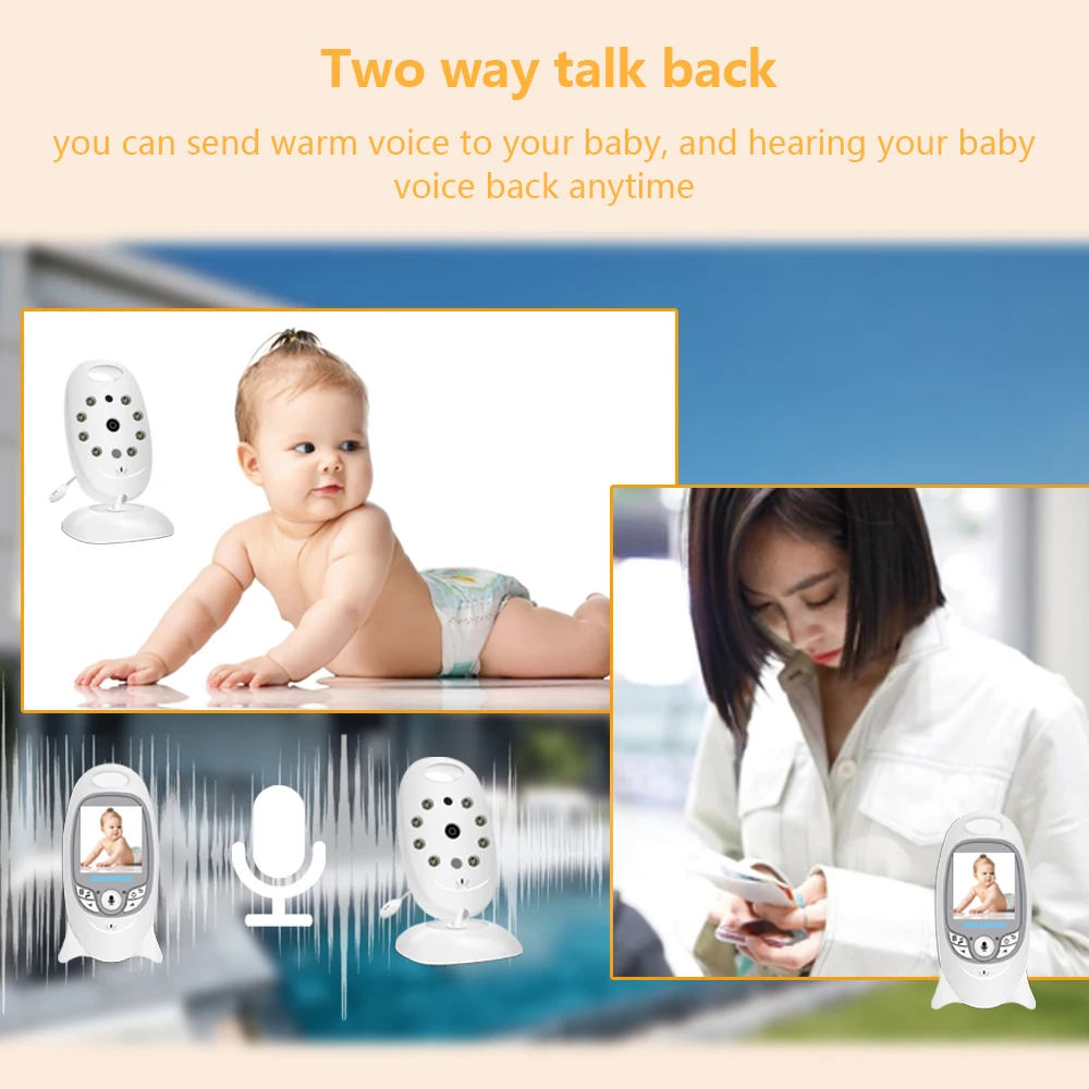 VB601 Electronic Baby Monitor  - đánh giá và giá Outdoor Power Monitor