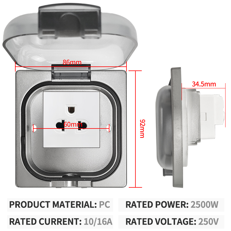 IP65 Waterproof Outdoor Socket - đánh giá và giá Outdoor Power Wash