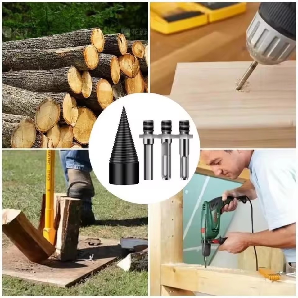 Firewood Log Splitter Drill Bi - đánh giá và giá Log Splitter Electric